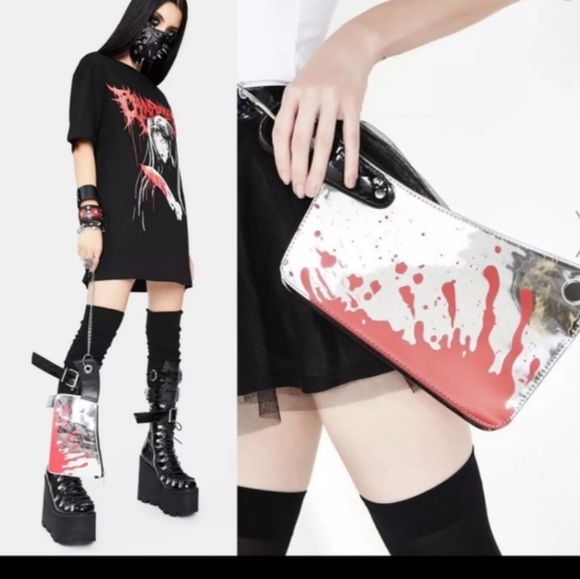 BRAND NEW Kreepsville Cleaver Knife Bag w optional Crossbody - Picture 6 of 15